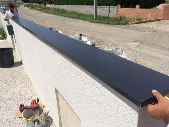 Pose couvertine aluminium Toulouse