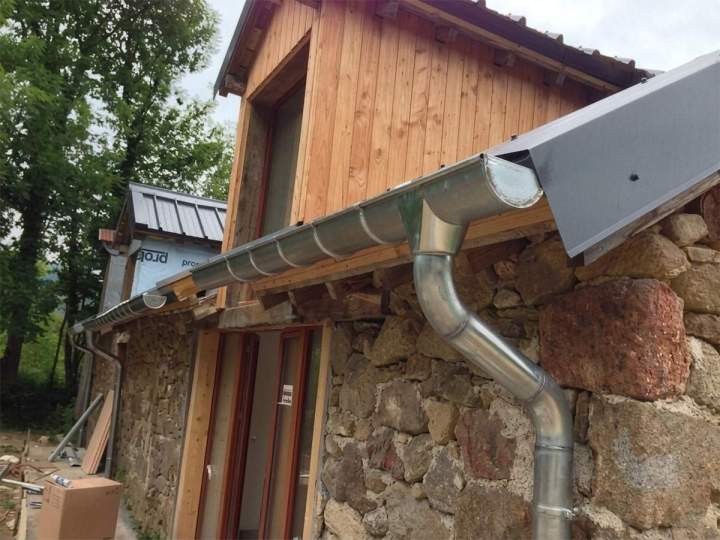 Pose de gouttière en aluminium Toulouse